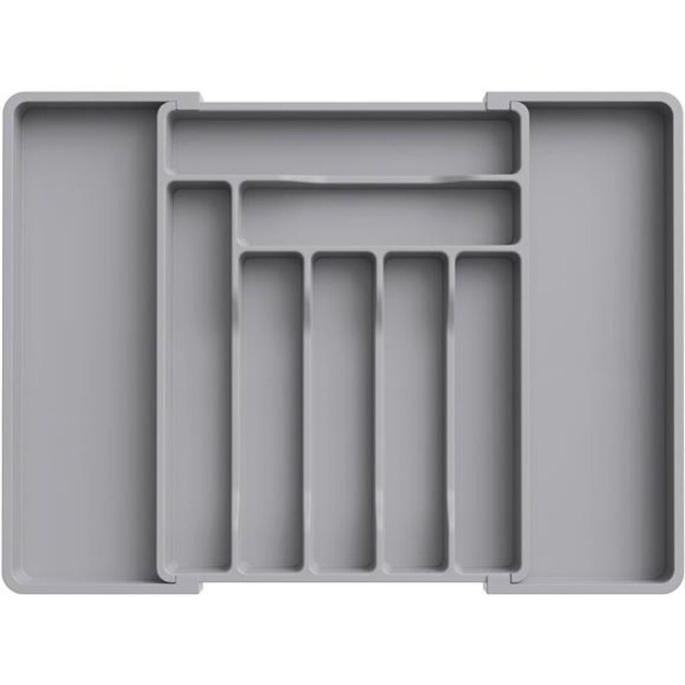 Expandable Silverware Drawer Organizer Adjustable Utensil Tray Flatware Storage